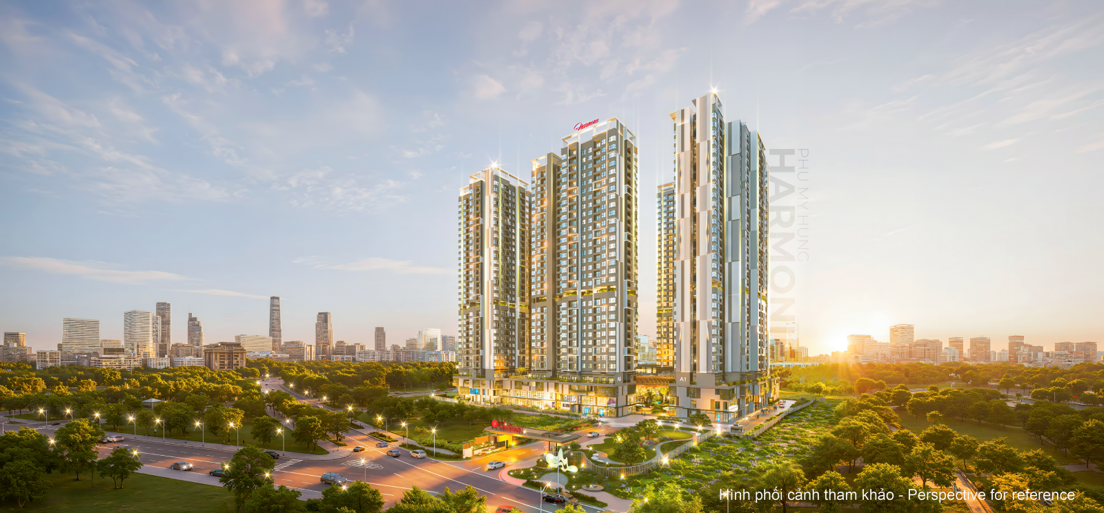Phối cảnh Dự án Harmonie Phú Mỹ Hưng