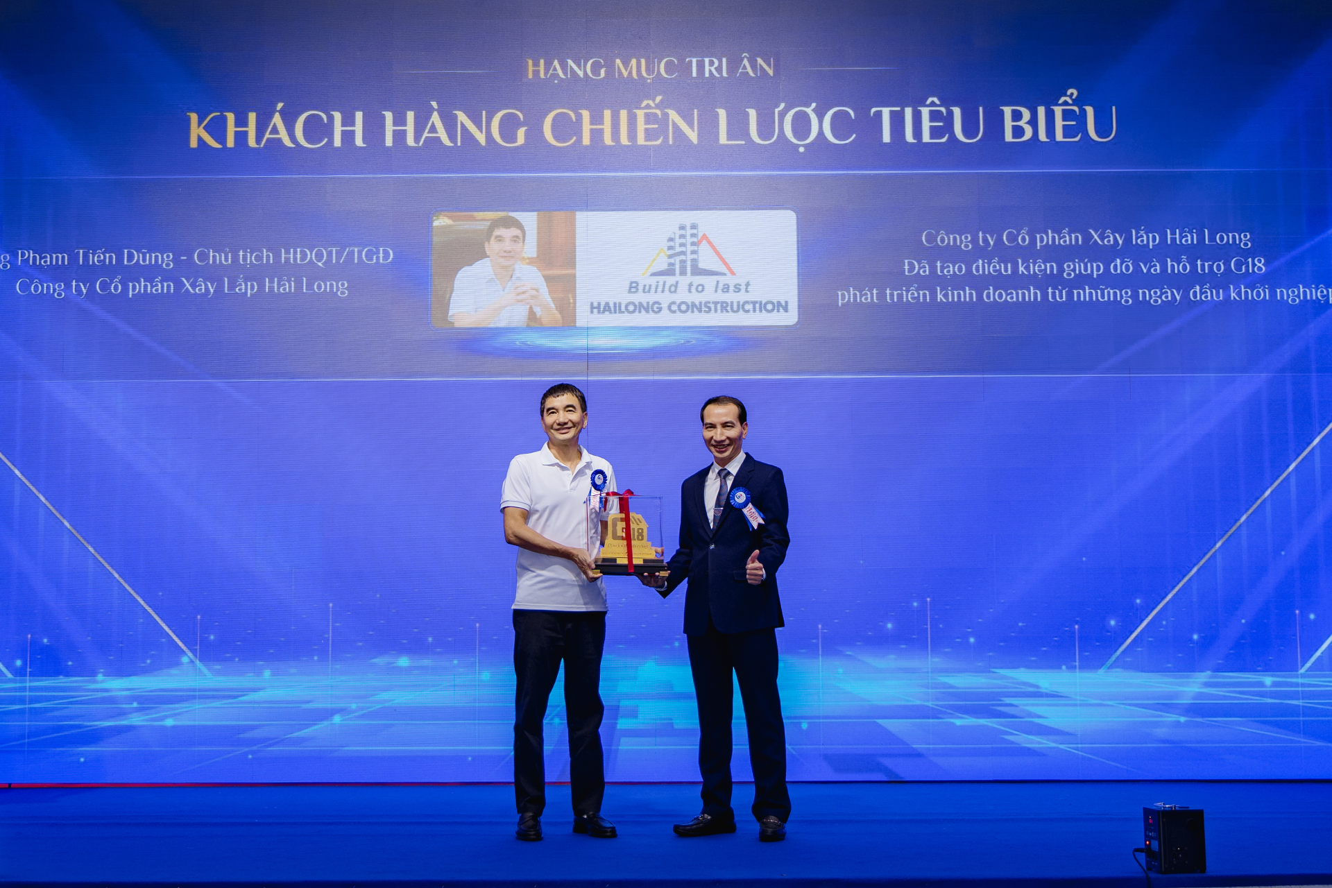Tri ân Ông Phạm Tiến Dũng - Xây lắp Hải Long