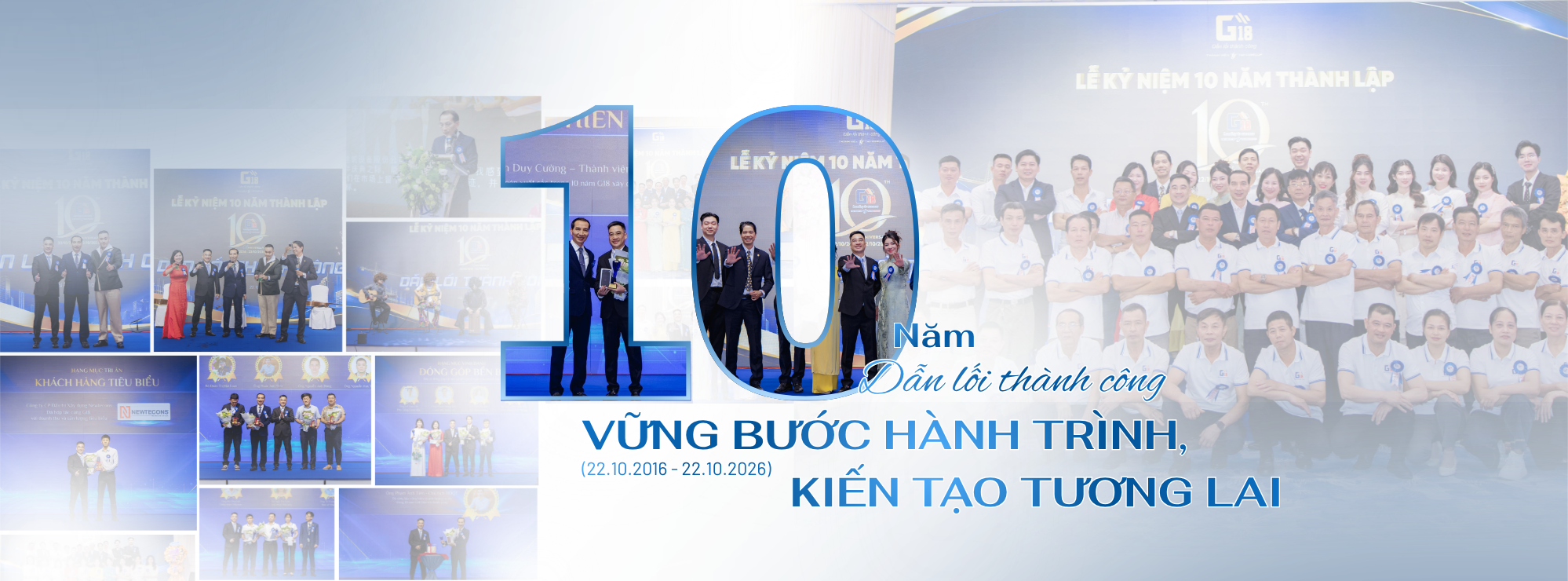 10 năm thành lập G18